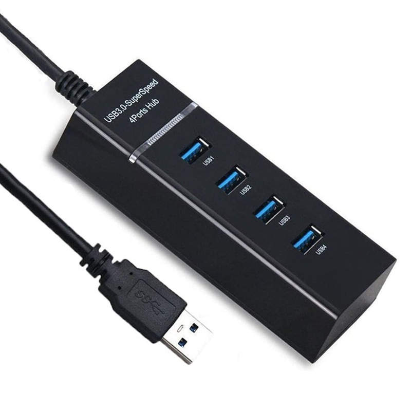 USB 3.0 集線器高速 5Gbps 傳輸速度 USB 電纜適配器適用於 PS4 PS4 Slim Ps4 Pro Xbox ONE XBOX360 電腦筆記本電腦