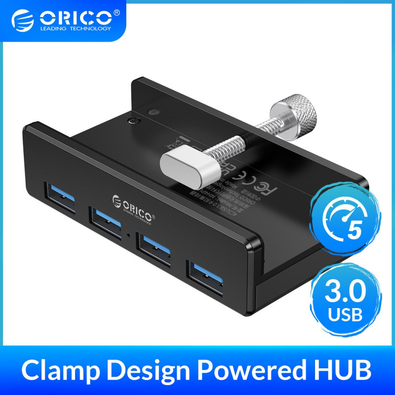 ORICO MH4PU USB 3.0 Type A HUB Adapter 鋁合金4口USB Multi Splitter 5GBPS數據傳輸適用於筆記本電腦