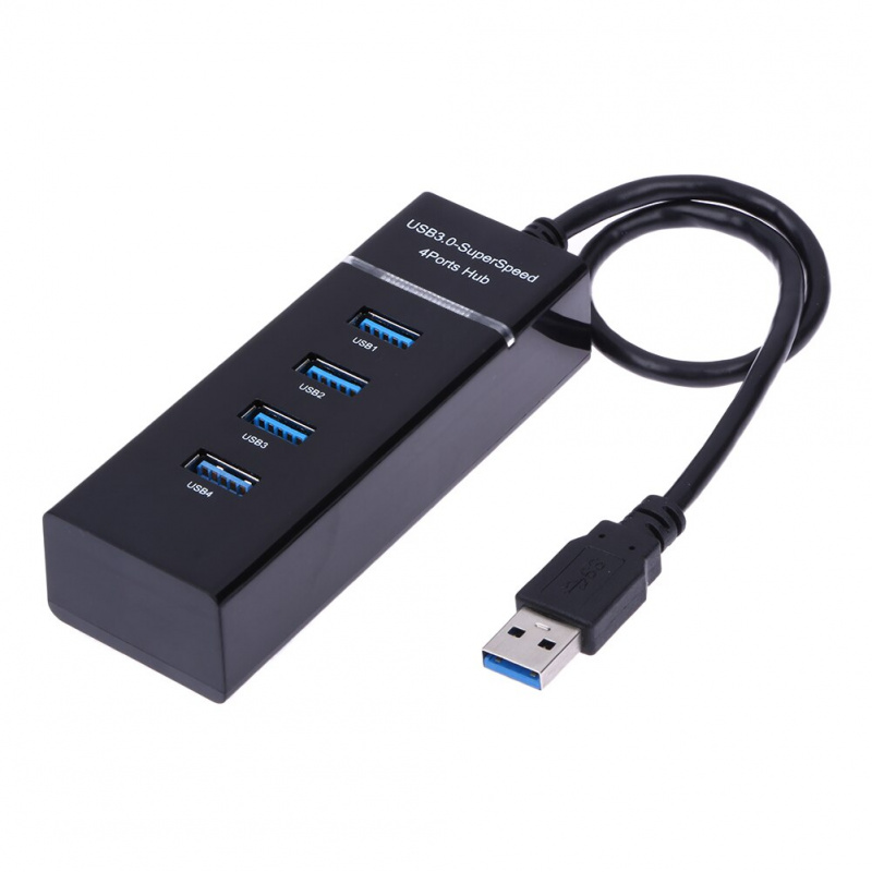 USB 3.0 集線器多 USB 分配器 4 端口多擴展器 USB3.0 集線器適用於 PlayStation 4 PS4 SLIM PRO 控制器配件