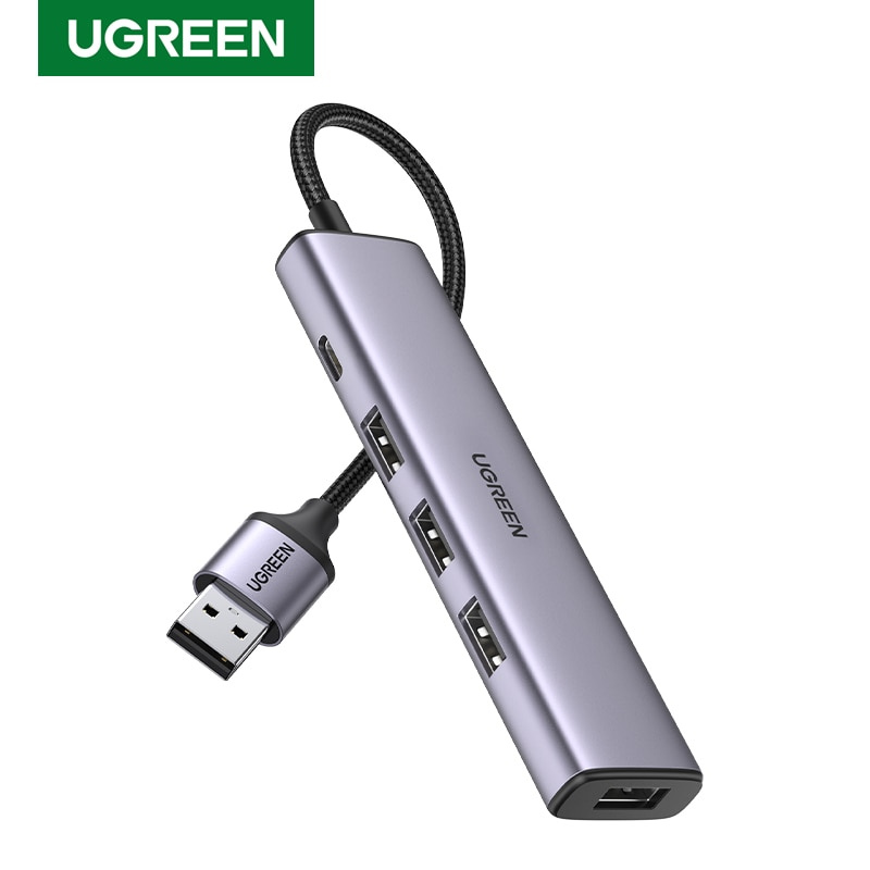 UGREEN USB HUB Type C to 4 USB 3.0 HUB USB to Type C Adapter 5G For Macbook Pro Air M1 PC Laptop Accessories USB C HUB Splitter