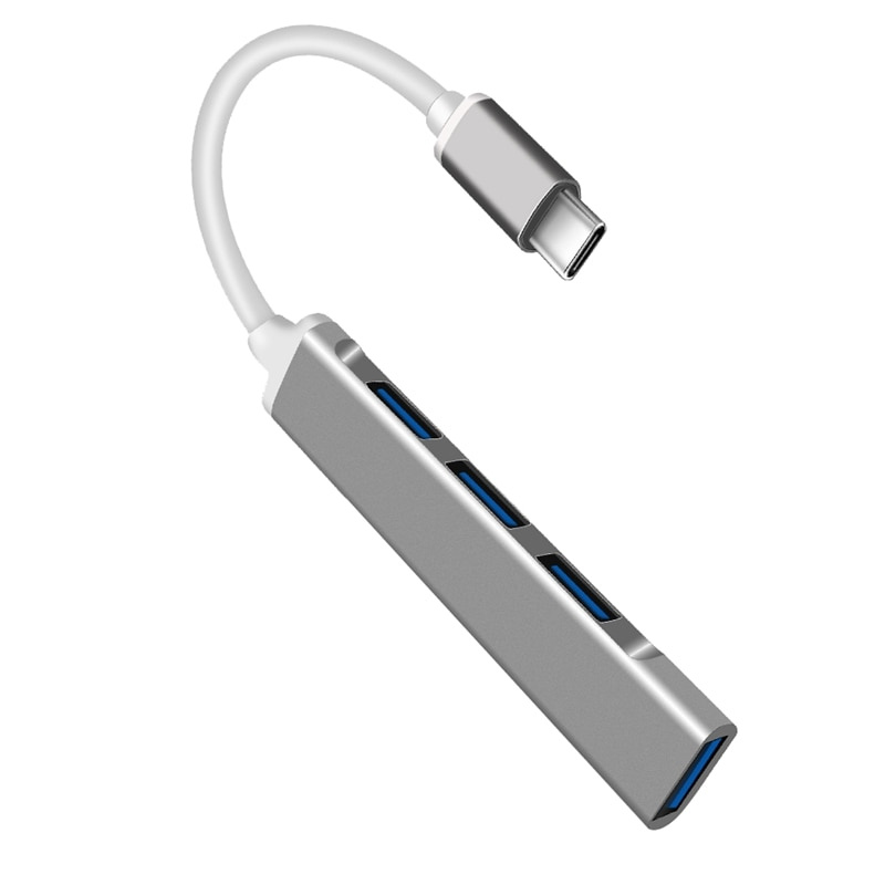 USB C HUB USB 3.0 HUB Type C USB Splitter USB-C 3.1 Multi Port Dock Adapter for Mac book Pro Air IMac PC 電腦配件
