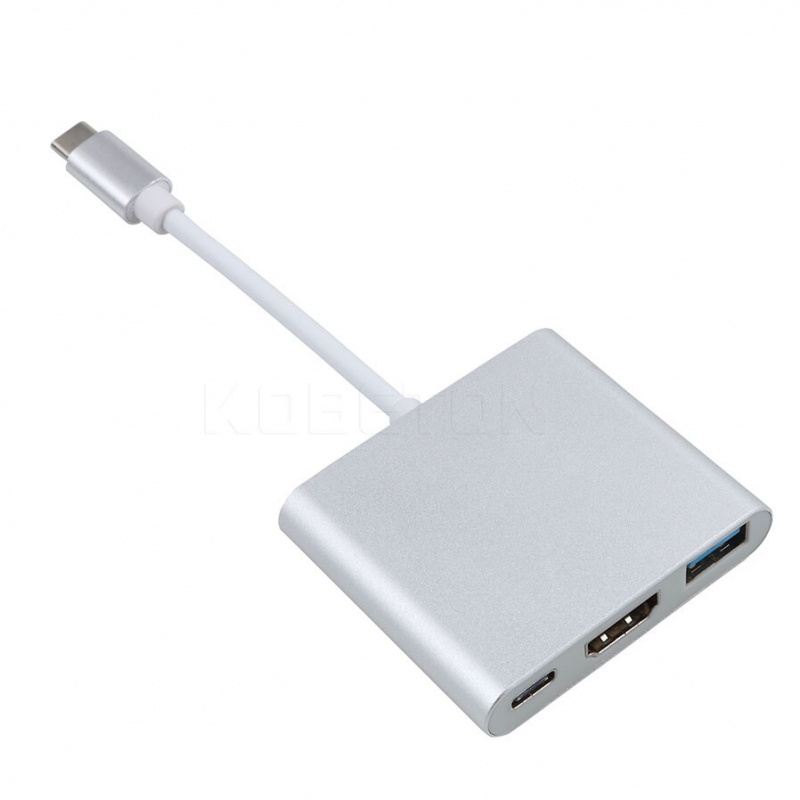 kebidu Type C 轉 USB 3.0 充電適配器轉換器 USB-C 3.1 集線器適配器適用於 Mac Air Pro 華為 Mate10 三星 S8 Plus