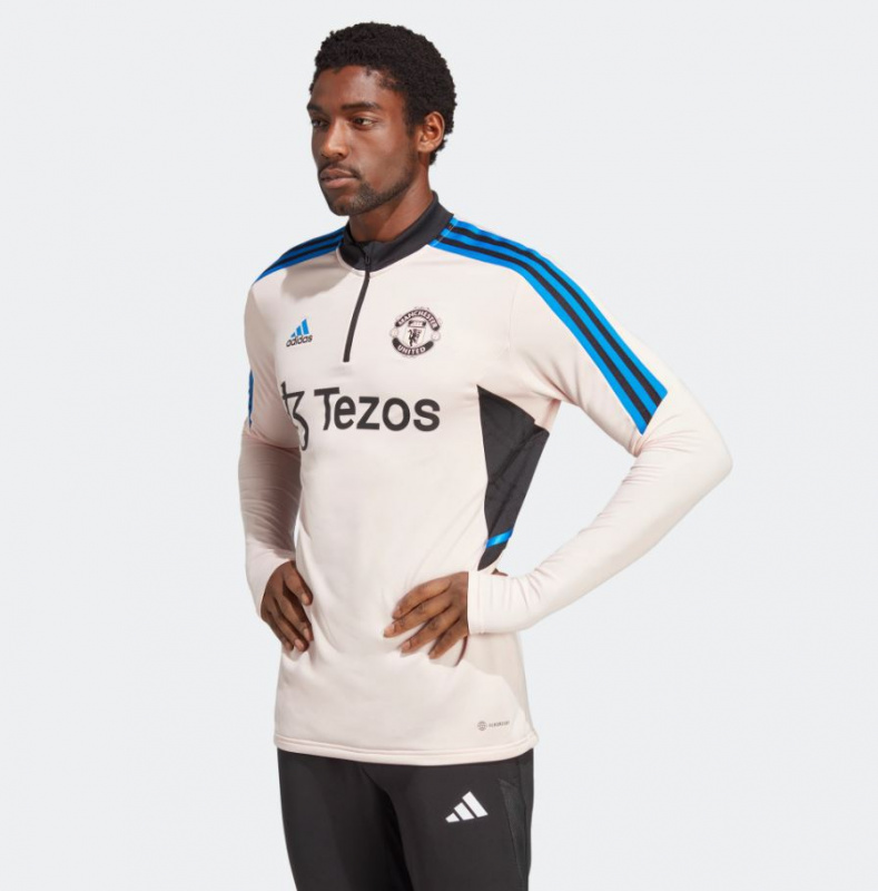 Adidas Manchester United 曼聯 2022-23 Pink 1/4 Zip Training Top