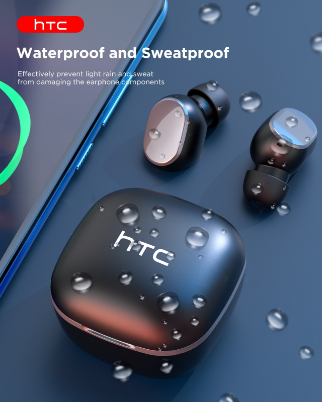 原裝HTC TWS3耳機無線藍牙5.1耳機防水運動耳機觸控降噪耳塞 - 支持電子消費券