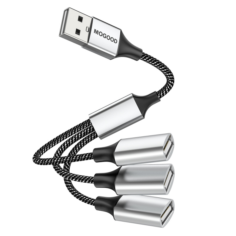 USB 轉 USB 擴展塢 HUB 3 合 1 USB C OTG 適配器 PD 60W 快速充電 適用於 Macbook Pro Chromebook iPad Pro Google TV