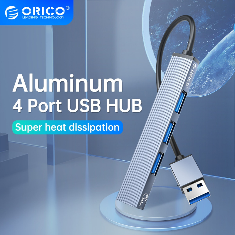 ORICO Aluminum Type C HUB 4 Port USB 3.0 2.0 Multi Splitter OTG Adapter Portable TF Dock For Macbook Pro PC Computer Accessories