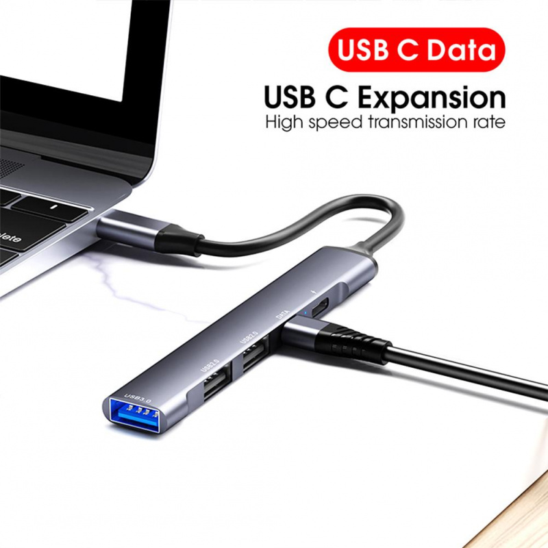 5 合 1 多功能 USB C 集線器 Type-c 適配器轉換器 Type-c 到 Pd Usb-c Usb2.0 Usb 3.0 充電