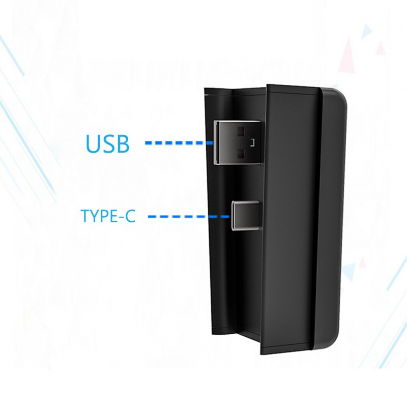 5 合 1 USB 集線器 USB 分離器擴展器適配器 USB3.0 TypeC 高速端口適用於 PS5 PS 5 主機遊戲配件