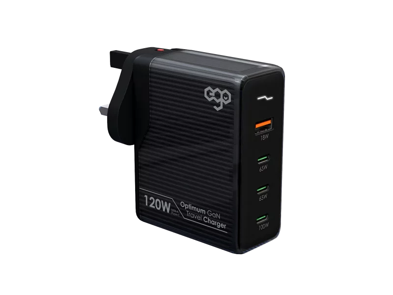 EGO 120W Optimum GaN 4USB 旅行充電器 [2色]