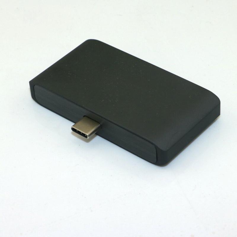 USB 3.1 Type C 轉 HDMI 兼容 VGA DVI USB 3.0 輸出 4 合 1 USBC 擴展集線器 4K 1080P 3D 視頻轉換器，適用於 HDTV Macbook