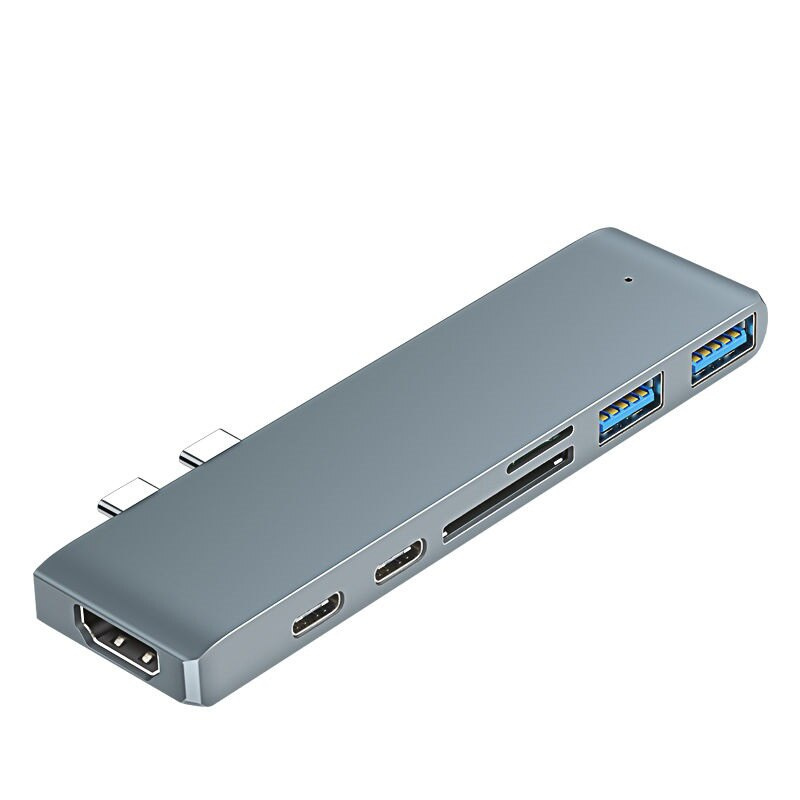 適用於 MacBook Pro Air 的 USB C 集線器 適用於 MacBook Pro Air 適配器的 USB C 型 HDMI 集線器 Thunderbolt 3 Dock USB C 3.1 USB HUB