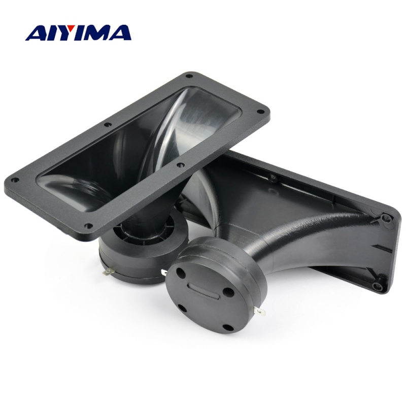 AIYIMA 2Pcs 高音喇叭 187 80MM 壓電高音喇叭揚聲器 150W 陶瓷蜂鳴器高音方形音頻揚聲器
