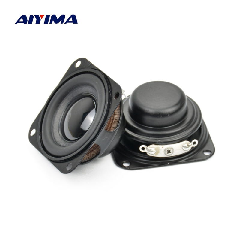 AIYIMA 2 件 1.5 英寸迷你揚聲器 40MM 4 歐姆 3W 釹低音揚聲器多媒體低音揚聲器放大器家用音響揚聲器