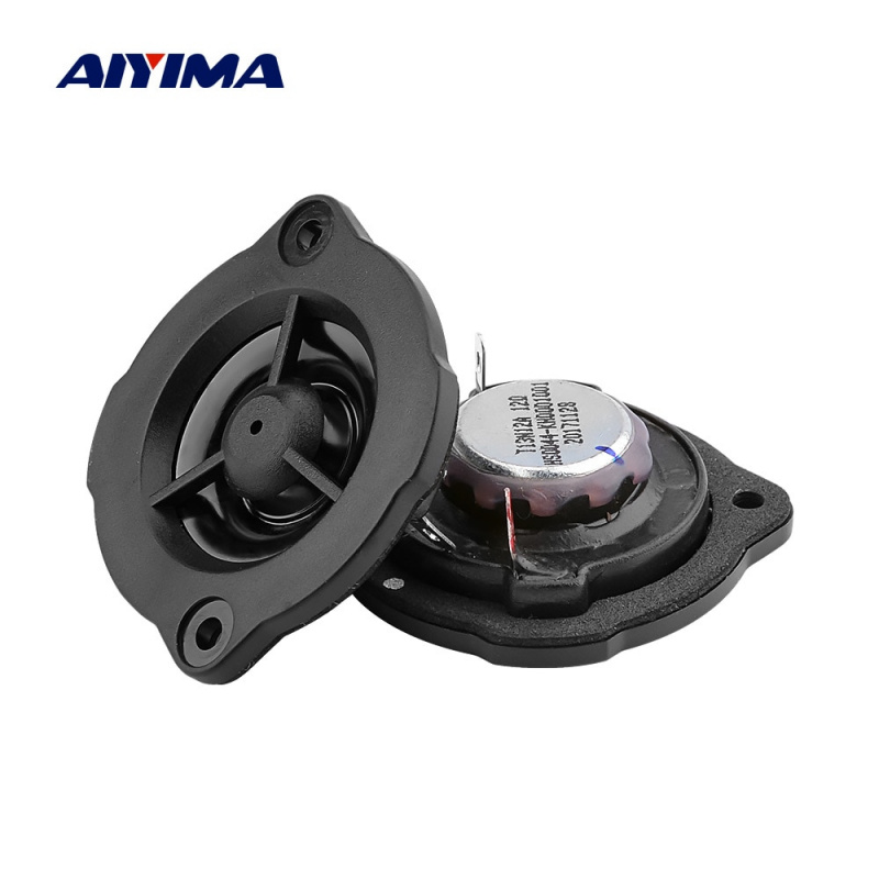 AIYIMA 2 件高音揚聲器 12 歐姆 5W 汽車揚聲器驅動器 Hifi 聲音音樂 DIY 高音揚聲器用於音響系統揚聲器