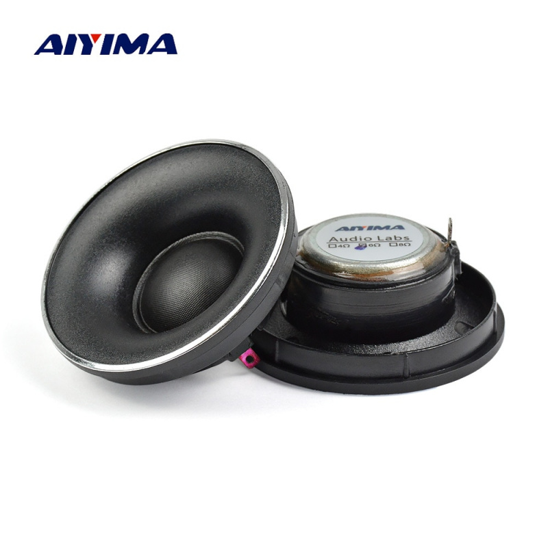 AIYIMA 2PCS 高音音響喇叭 52MM 6 歐姆 10W 絲綢球頂釹磁高音喇叭揚聲器