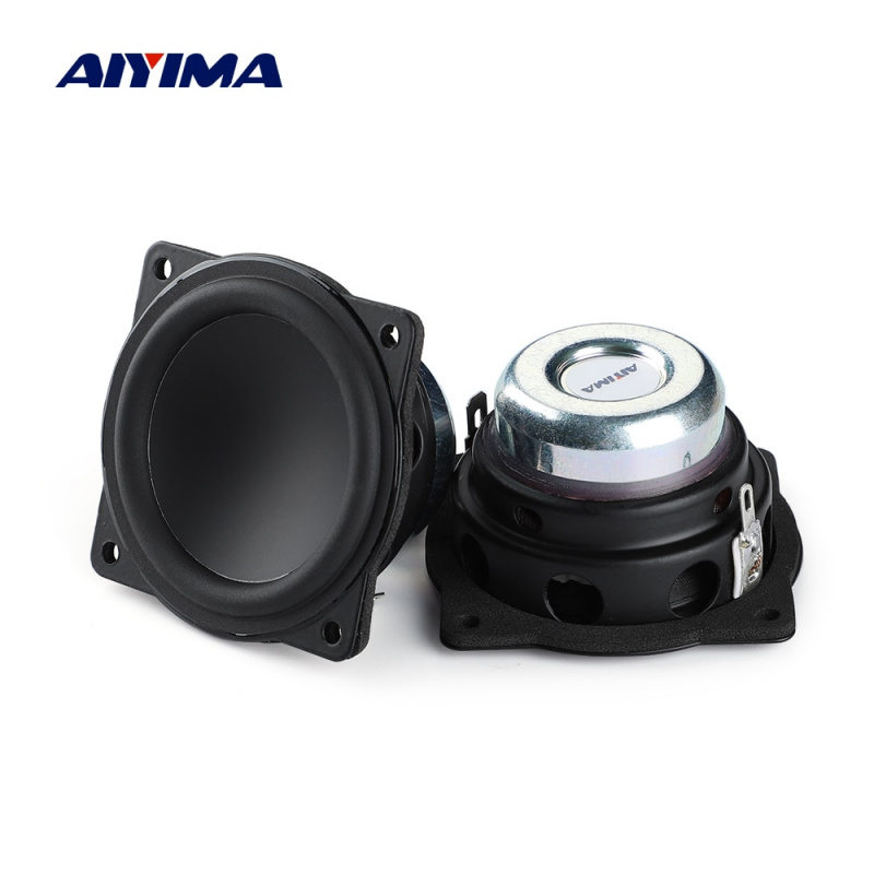 AIYIMA 2Pcs 2 英寸迷你音頻便攜式揚聲器 4Ohm 20W 全頻揚聲器 DIY 家庭影院藍牙兼容揚聲器