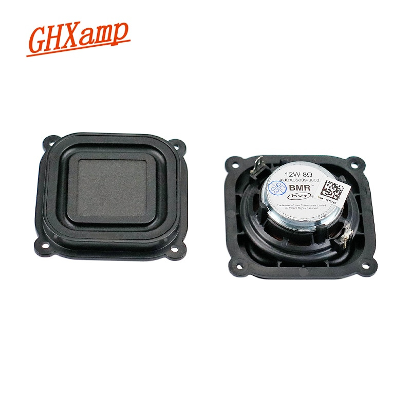 GHXAMP 2.5 英寸 65mm 釹制揚聲器 8OHM 12W 全頻揚聲器 平衡模式散熱器 音頻單元 超薄 2pcs