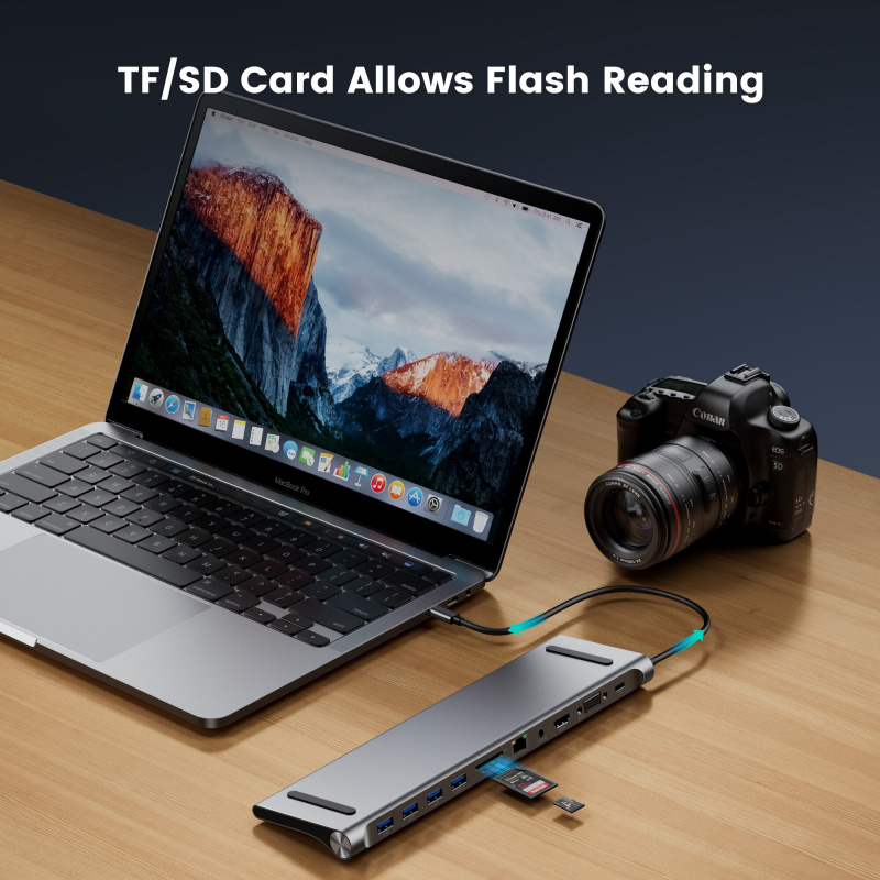 多 USB 集線器 USB C 集線器 3.0 USB 分配器 OTG C 型到 HDMI RJ45 適配器 4K 60Hz C 型擴展塢 3 0 集線器適用於 Macbook Pro iPad Hab