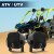 4 英寸 100W 船用防水揚聲器重型箱體表面安裝戶外揚聲器適用於 ATV UTV 泳池高爾夫球車卡車摩托車