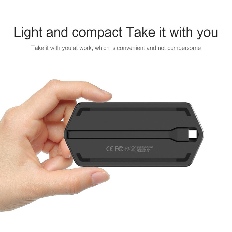 USB C HUB 適用於 Lenovo ThinkPad X1 T14 E15 T15 P15 Dock USB3.0 Micro SD TF Compact Flash CF 讀卡器 HDMI 3.5mm 音頻 Type-C PD