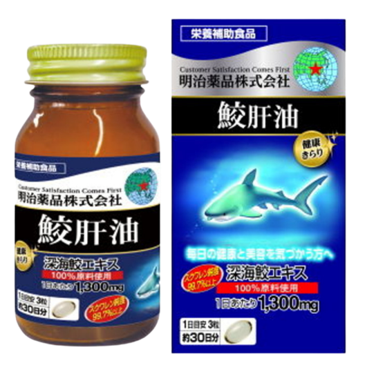 Meiji 明治藥品 鯊魚肝油 90粒
