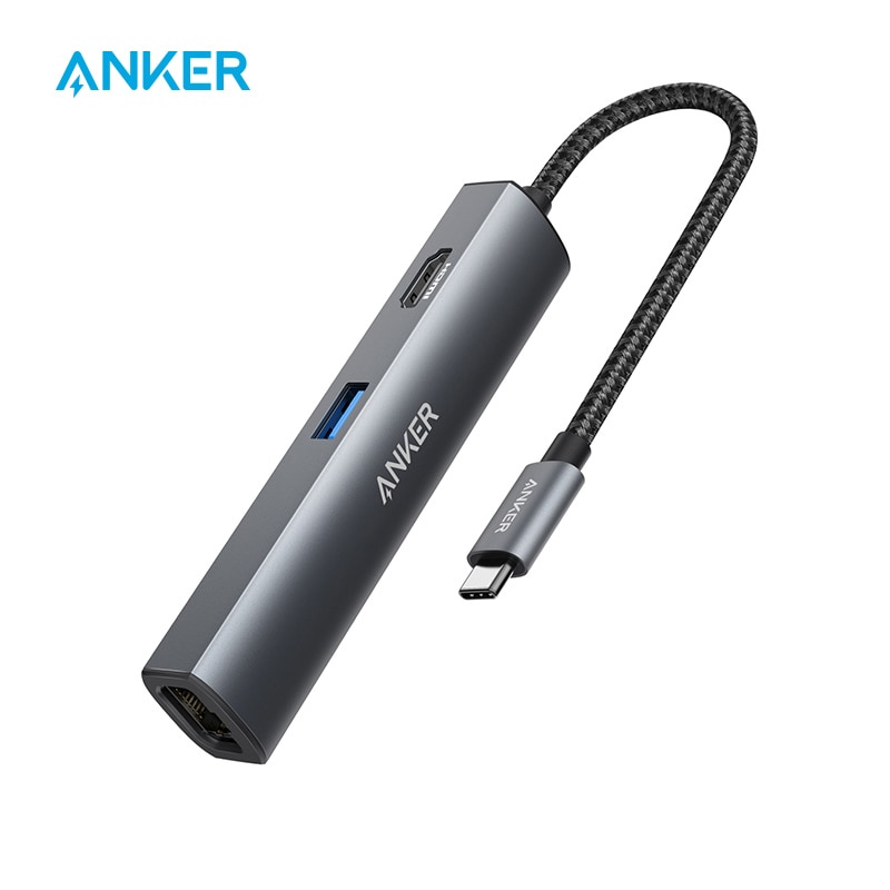 Anker Premium 5合1 USB-C Hub 3A1H1E B2C - UN Grey Iteration 1