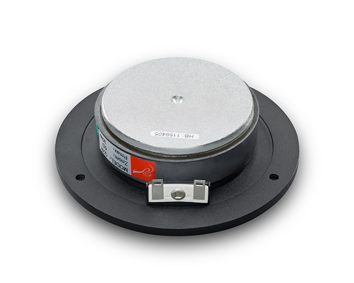 1 件原裝 HiVi Q1R Q2R 4'' 黑色織物圓頂高音揚聲器驅動單元磁性屏蔽 6ohm 15W RMS D116mm