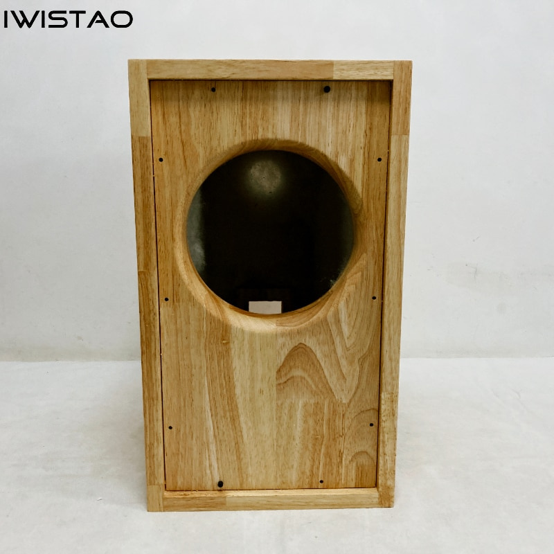 IWISTAO HIFI 8寸全頻音箱空箱體1件實木背倒相單元WE 755A