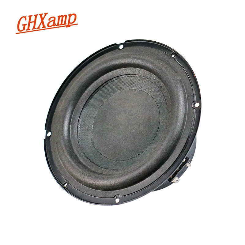 GHXAMP 6.5 英寸低音炮 4OHM 低音揚聲器帶大氣泡邊緣音頻低音單元 50W 100W 1PC