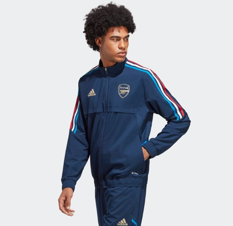 Adidas Arsenal 阿仙奴 2022-23 French Presentation Jacket