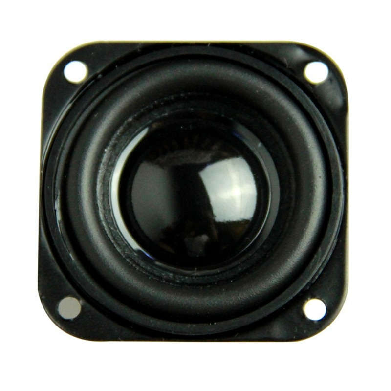 2 件裝 1.5 英寸音頻揚聲器 4Ω 5W 40Mm 低音多媒體揚聲器 DIY 音響迷你揚聲器帶固定孔