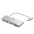 HUWEI 鋁合金 USB 3.0 HUB 3 端口適配器分離器帶 SD TF 讀卡器適用於 iMac 21.5 27 PRO 超薄一體機電腦