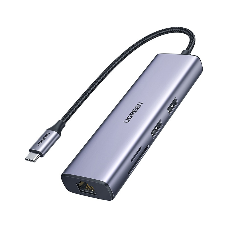 UGREEN USB C HUB 4K Type C to HDMI RJ45 USB 3.0 PD 100W SD TF Adapter For MacBook Pro Air iPad Pro M1 M2 PC Accessories USB HUB