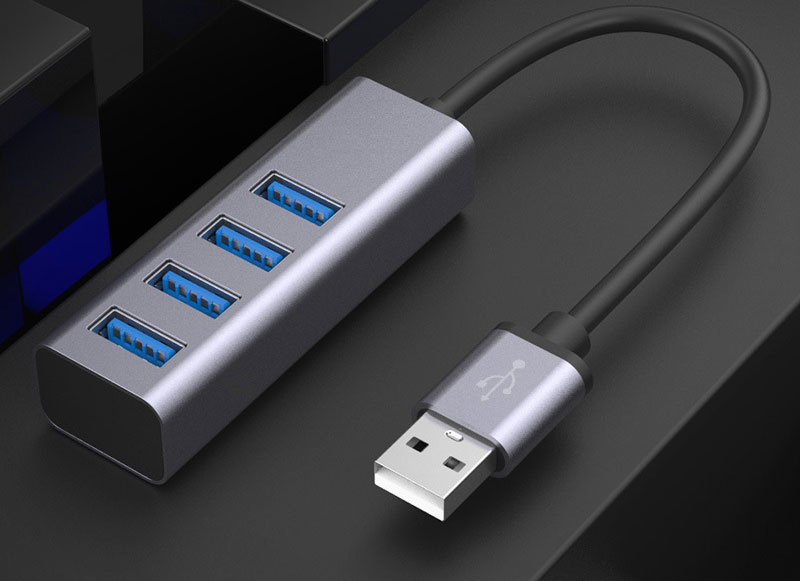 PIXLINK 4 端口適配器 USB 集線器
