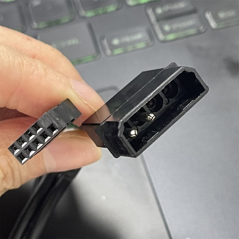 主板USB2.0 9pin Header Connector USB 9Pin Hub Splitter Adapter Mainboard Dropship