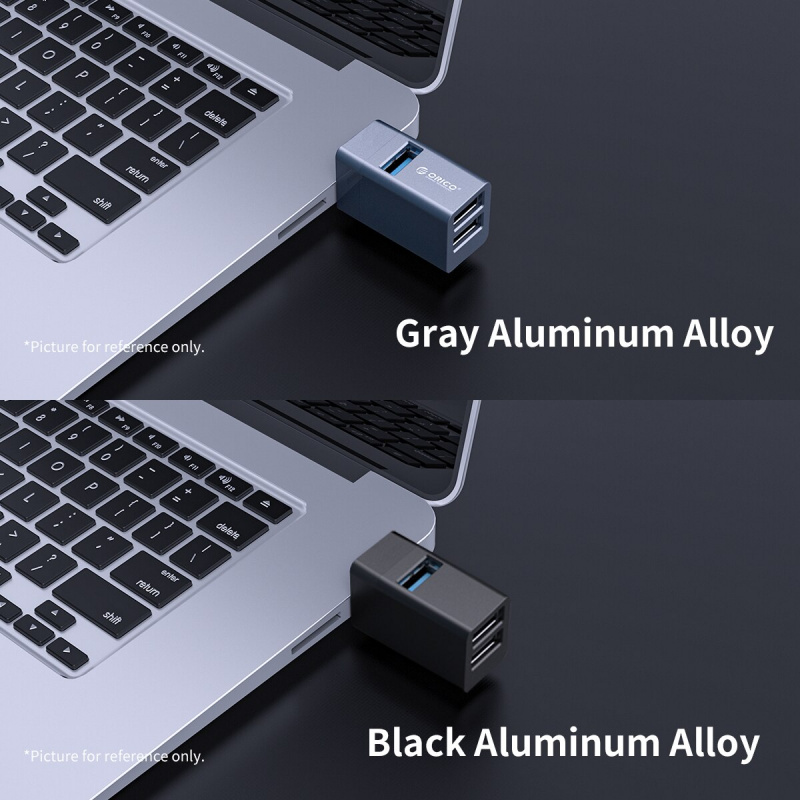 ORICO Aluminum Alloy USB 3.0 Hub Notebook Wireless USB Splitter3 in 1 Laptop Extender PC Computer for Laptop Accessories