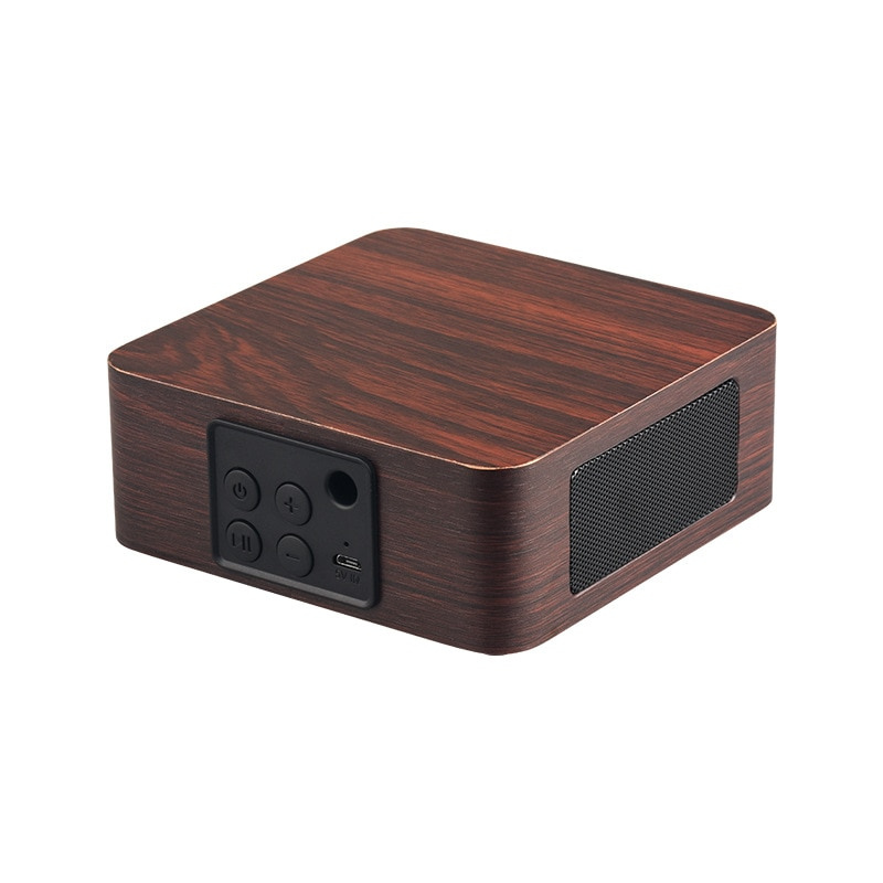 木紋立體聲書櫃無源迷你低音炮音箱櫃便攜木質藍牙小音箱