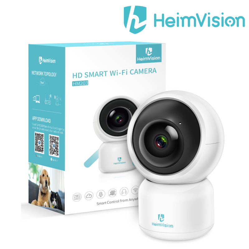 HeimVision 1080p 無線/有線 IP Cam HM203 (包智能櫃運費, 三腳轉插器)