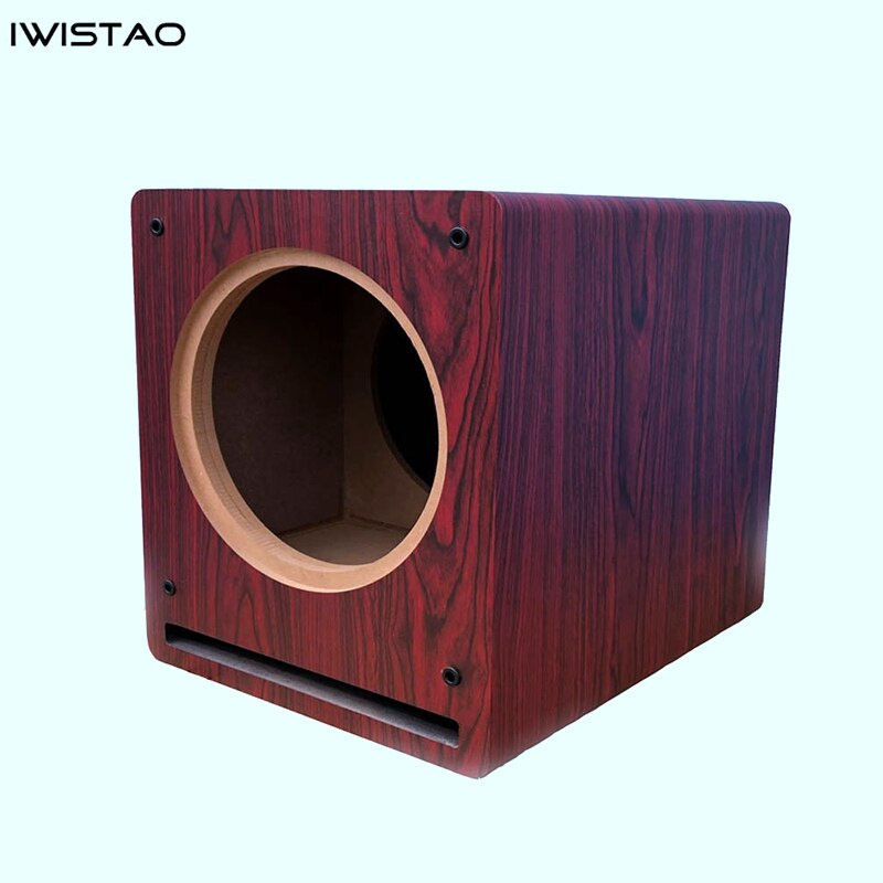 IWISTAO HIFI 10寸低音炮空箱體無源木質音箱箱體HDF板DIY