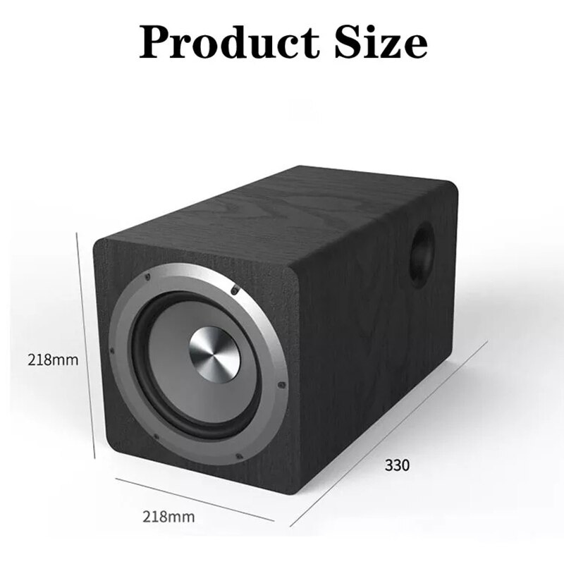 Portable 100W Subwoofer Bluetooth Speaker Outdoor garden Audio home theater system Stereo 6.5 inch active Super Bass TV speaker
