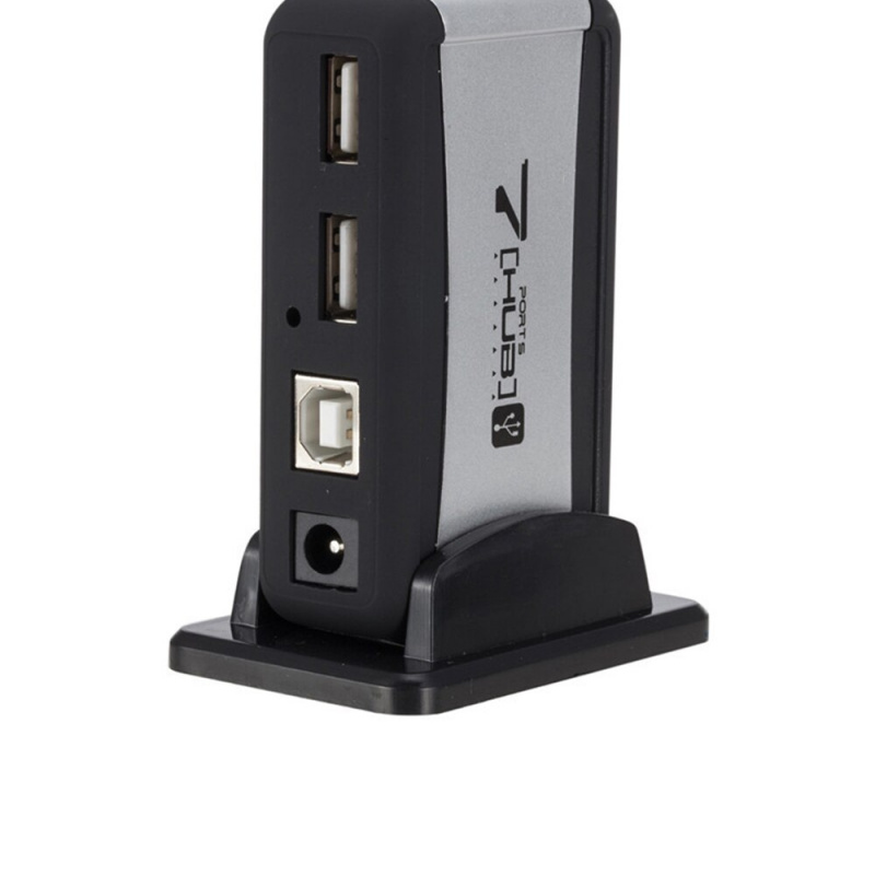 USB 集線器 7 帶電源適配器端口集線器分配器 7 端口集線器帶電源
