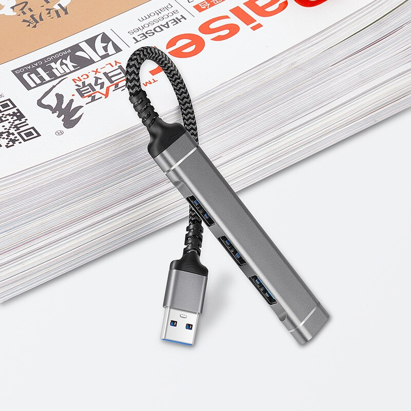 UTHAI HB USB擴展器TypeC接口擴展塢HUB多口多功能一拖四USB集線器USB3.0 2.0