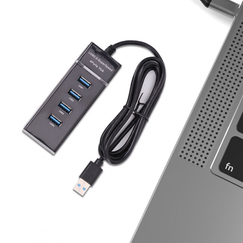 USB集線器傳輸速率5Gbps 4口USB3.0高速分線器筆記本一拖四擴展器3.0集線器電腦轉USB集線器
