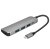 USB Type C 集線器 140 毫米擴展塢，適用於 MacBook 配件 4 端口多功能適配器 Type-C USB 3.0 分離器
