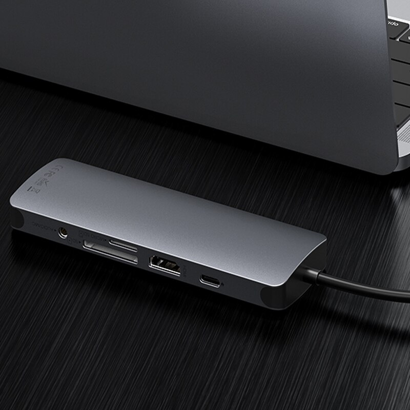 9 合 1 USB C 集線器 Thunderbolt 3 至多端口 USB 3.0 集線器適配器適用於 MacBook Pro Air 2020 2019、iPad Pro、戴爾、Chromebook 等