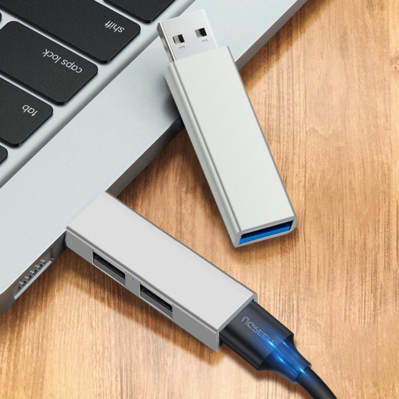 USB 3.0 集線器 Tape-C 分離器 USB 集線器 3.0 快速電源適配器多 USB 端口擴展器 3.0 USB 集線器適用於 Macbook PC 筆記本電腦