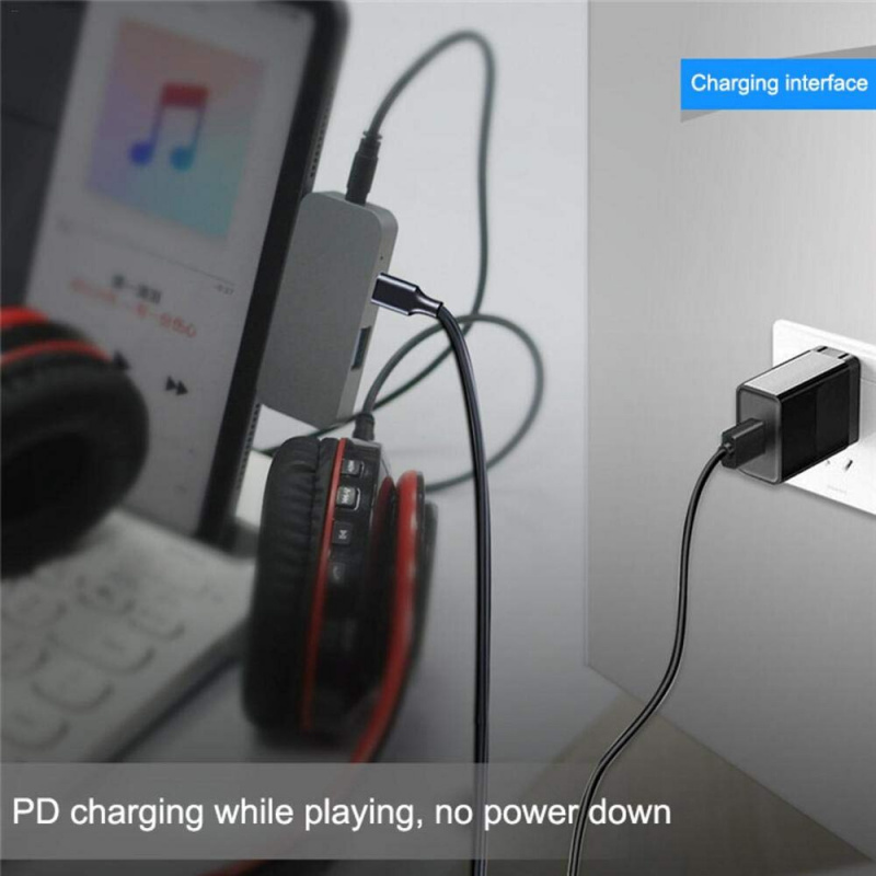 USB C 集線器 C 型適配器適用於 iPad Pro 2018 至 4K HDMI 帶 3.5 毫米耳機插孔 USB 3.0 PD 充電適用於 MacBook Pro Air 2018