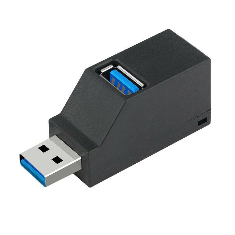 迷你 3 端口 USB 3.0 集線器適配器適用於 MacBook Pro PC 筆記本電腦多端口 USB 數據傳輸適配器分離器高速集線器