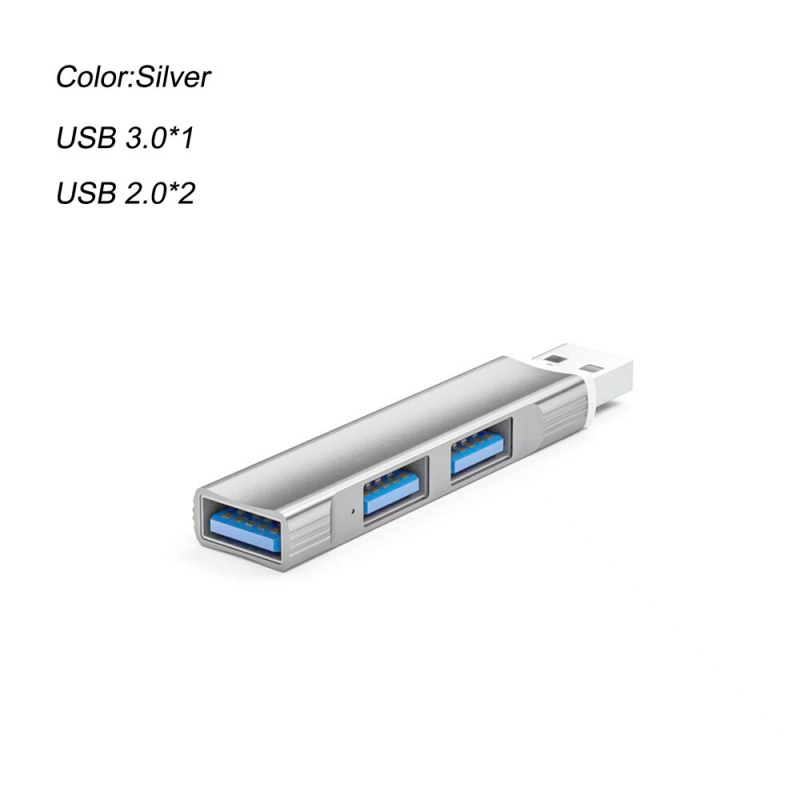 迷你 USB 集線器 USB 3.0 集線器高速 3 端口多分離器適配器 OTG 聯想華為小米 Macbook Pro Air Pro 配件