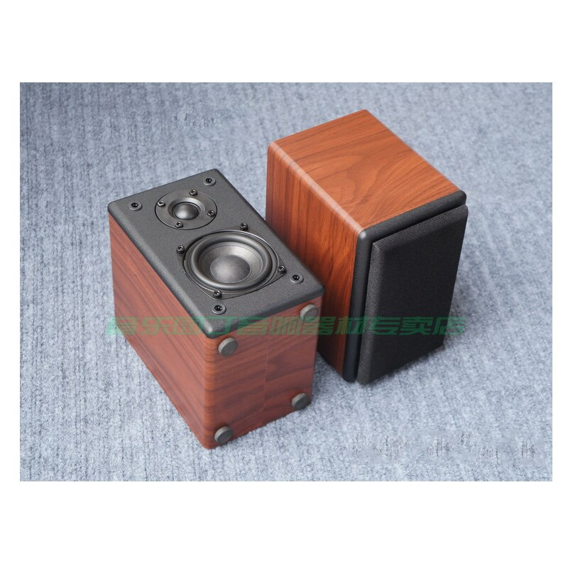 15-30W 3寸喇叭家用音響擴音器4-8ohm無源HIFI木質桌面發燒hifi二分頻揚聲器